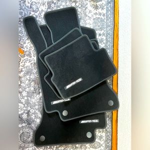 NEW Genuine Mercedes C-Class A205/W205 (2018-Present) Floor Mats 4 Piece Set